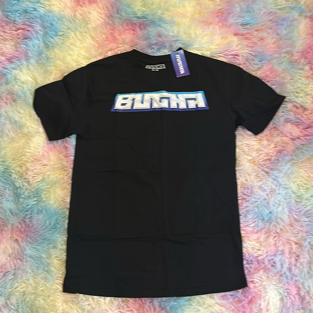 Black Bugha T-shirt-Size M-New with tags